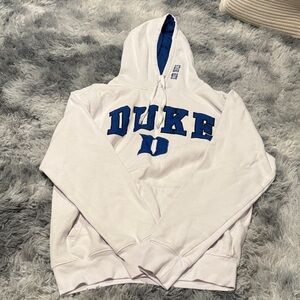 Fanatics White and Blue Hoodie